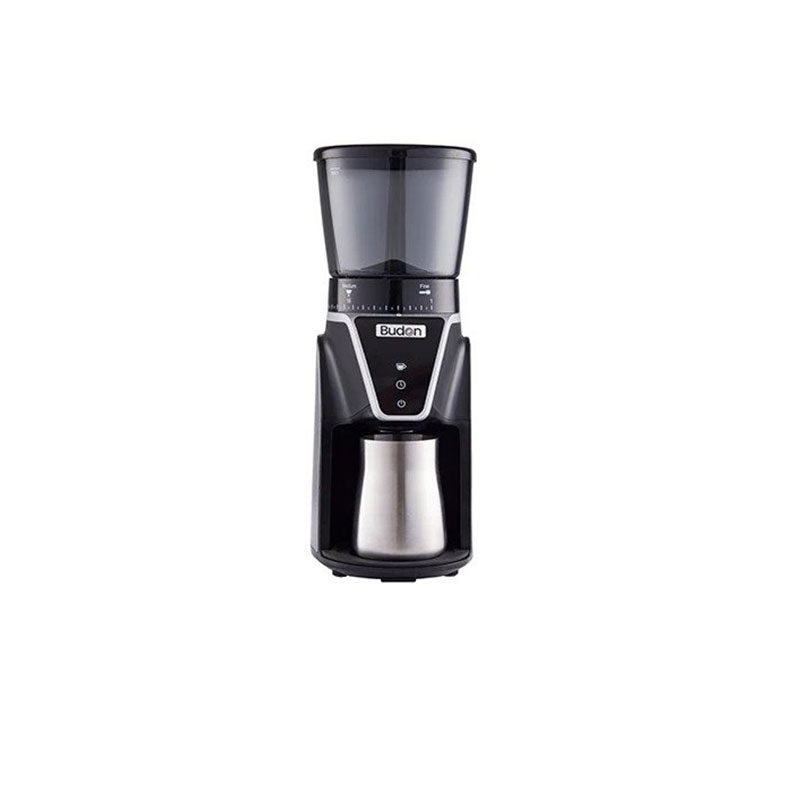 Budan Electric Coffee Grinder for Espresso Coffee and Manual Coffee  Brewing, Grind Size from Espresso to Cold Brew Grind Size, 1 Year Warranty  for Home Use only, Black : : Home 