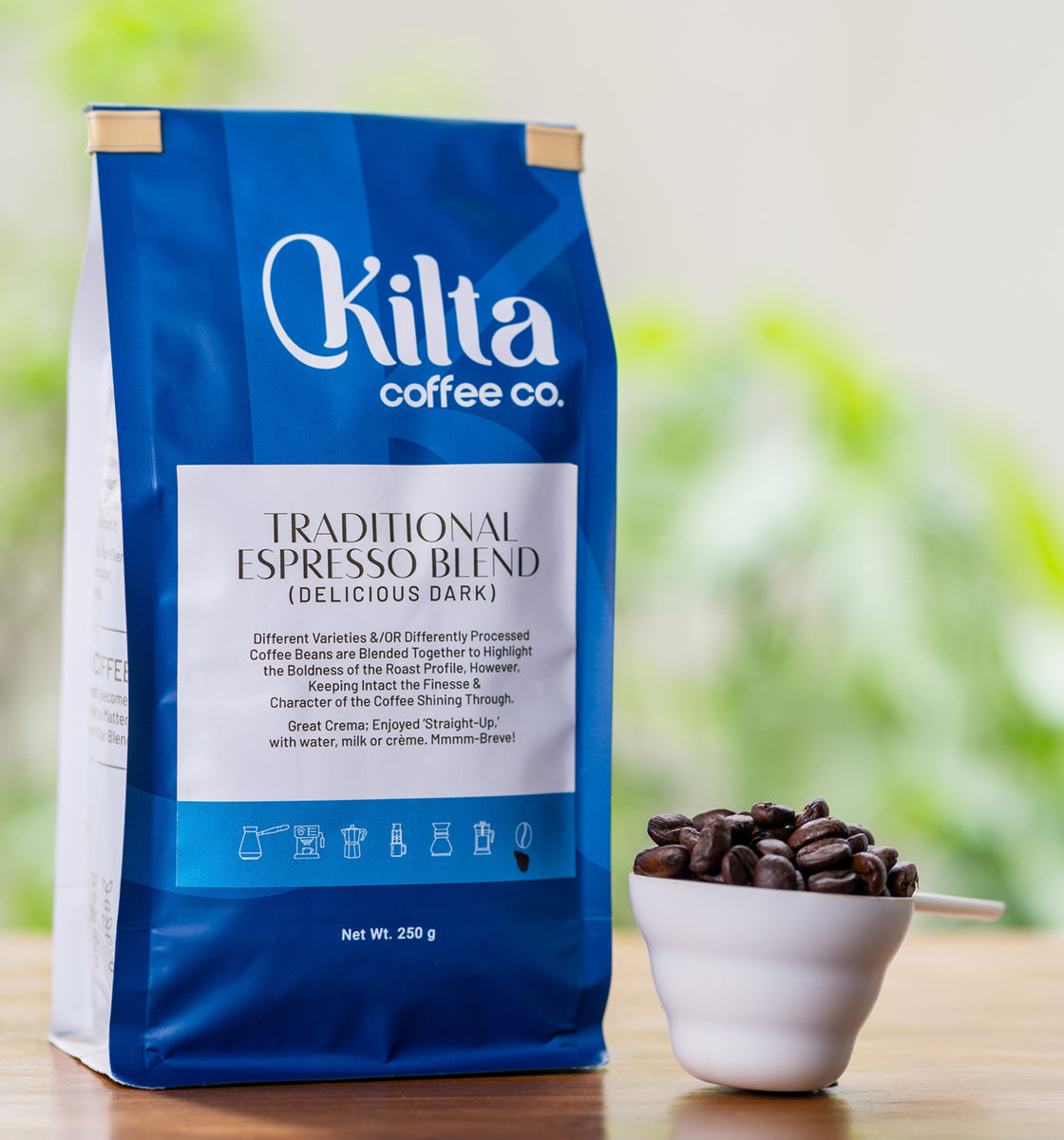 Espresso Blend Traditional (Delicious Dark) - Technical View